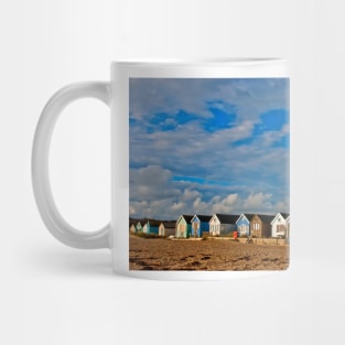 Beach Huts Hengistbury Head Dorset England UK Mug